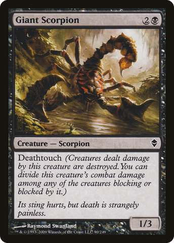 Giant Scorpion [Zendikar]