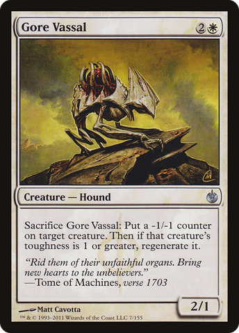 Gore Vassal [Mirrodin Besieged]
