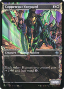 Coppercoat Vanguard (Showcase Halo Foil) [March of the Machine: The Aftermath]