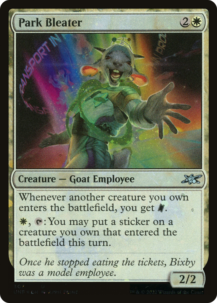 Park Bleater (Galaxy Foil) [Unfinity]