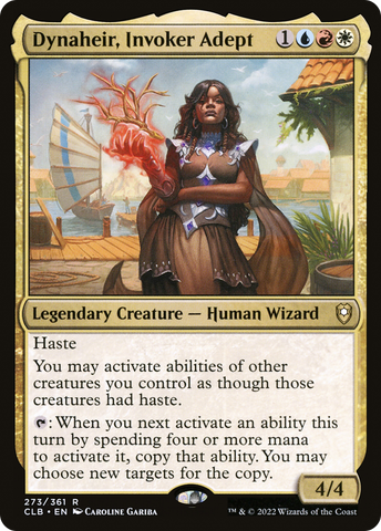 Dynaheir, Invoker Adept [Commander Legends: Battle for Baldur's Gate]