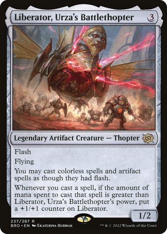 Liberator, Urza's Battlethopter [The Brothers' War]