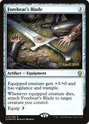 Forebear's Blade  [Dominaria Prerelease Promos]