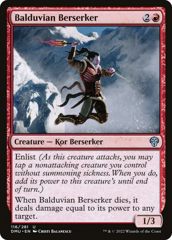 Balduvian Berserker [Dominaria United]