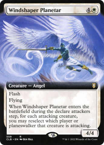 Windshaper Planetar (Extended Art) [Commander Legends: Battle for Baldur's Gate]