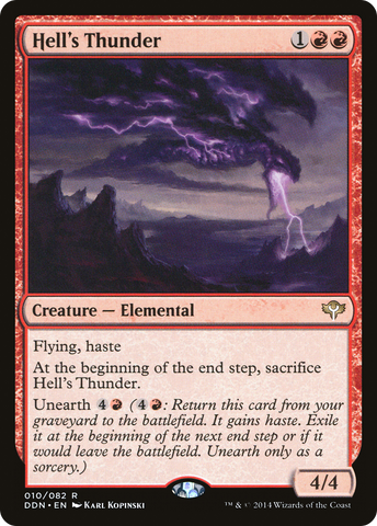 Hell's Thunder [Duel Decks: Speed vs. Cunning]