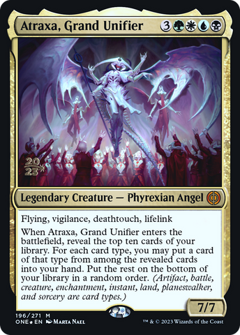 Atraxa, Grand Unifier [Phyrexia: All Will Be One Prerelease Promos]