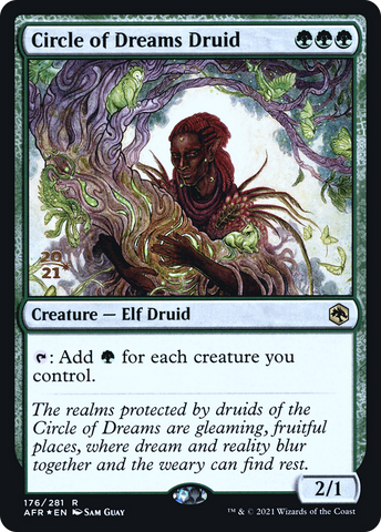 Circle of Dreams Druid [Dungeons & Dragons: Adventures in the Forgotten Realms Prerelease Promos]