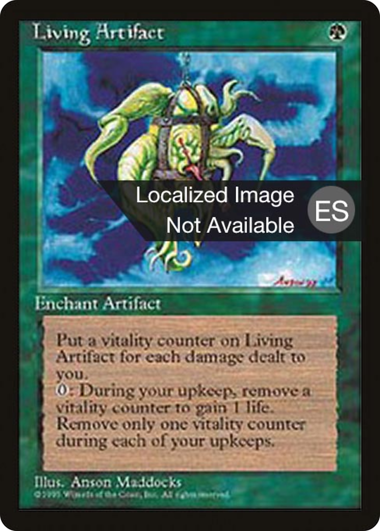 Living Artifact [Fourth Edition Foreign Black Border]