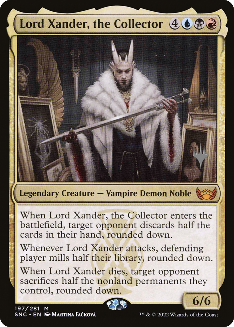 Lord Xander, the Collector (Promo Pack) [Streets of New Capenna Promos]