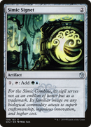 Simic Signet [Ravnica Allegiance Guild Kit]
