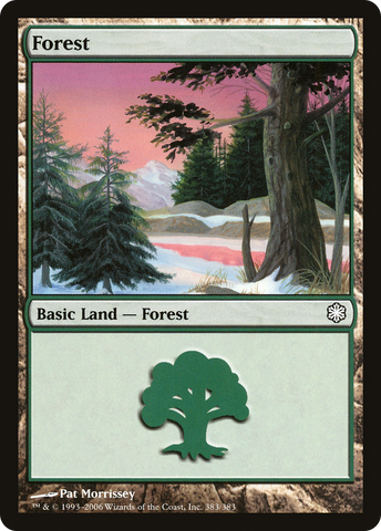 Forest (383) [Coldsnap Theme Decks]