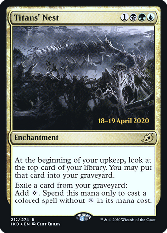 Titans' Nest  [Ikoria: Lair of Behemoths Prerelease Promos]