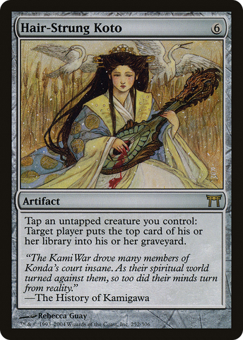 Hair-Strung Koto [Champions of Kamigawa]