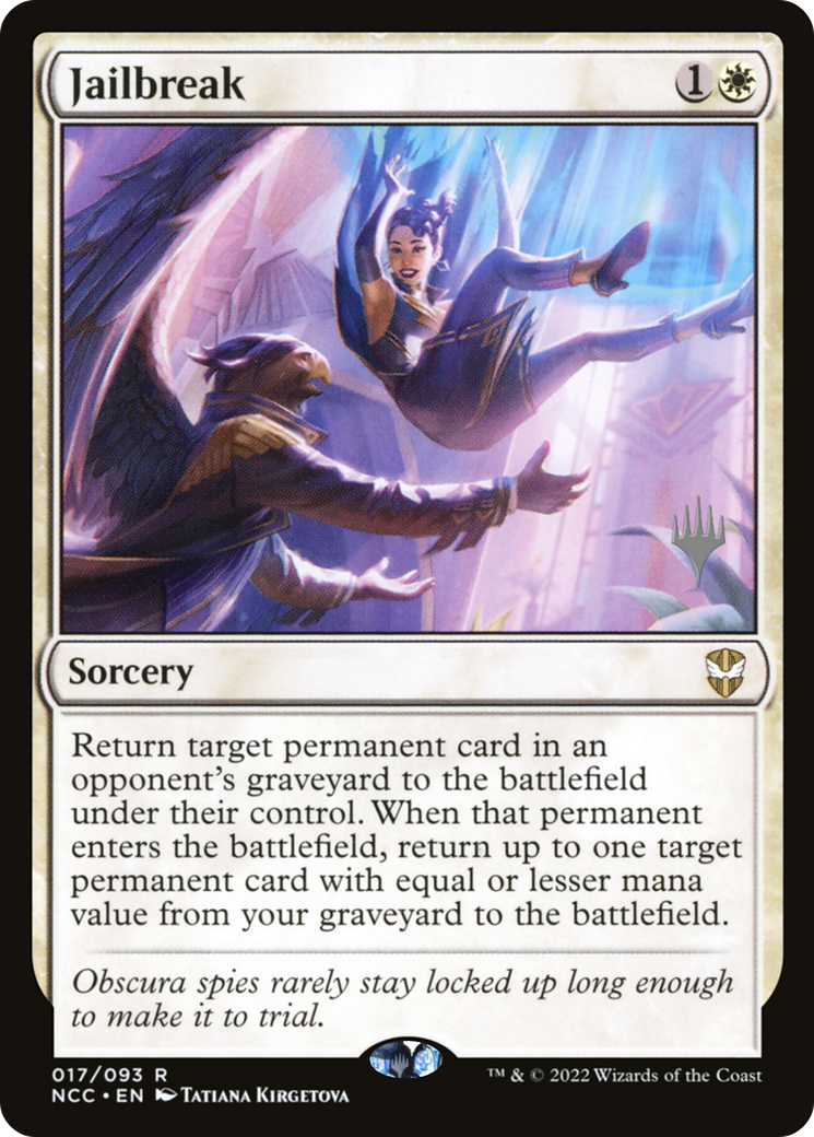 Jailbreak (Promo Pack) [Streets of New Capenna Commander Promos]
