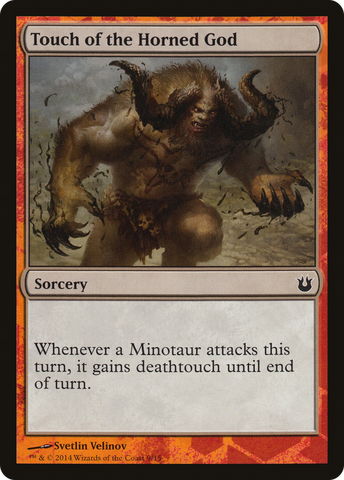 Touch of the Horned God [Hero's Path Promos]