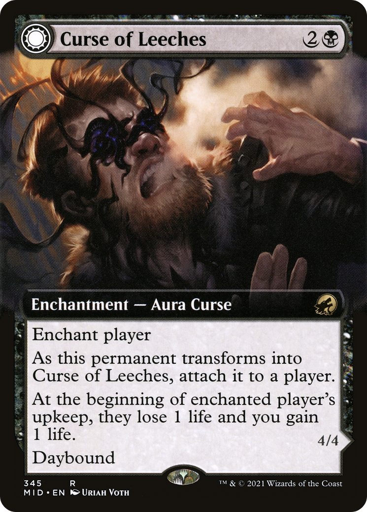 Curse of Leeches // Leeching Lurker (Extended) [Innistrad: Midnight Hunt]