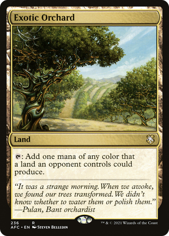 Exotic Orchard [Dungeons & Dragons: Adventures in the Forgotten Realms Commander]