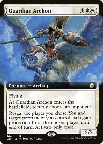 Guardian Archon (Extended) [Commander 2021]