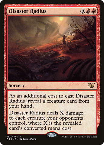 Disaster Radius [Commander 2015]