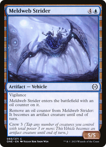 Meldweb Strider [Phyrexia: All Will Be One]