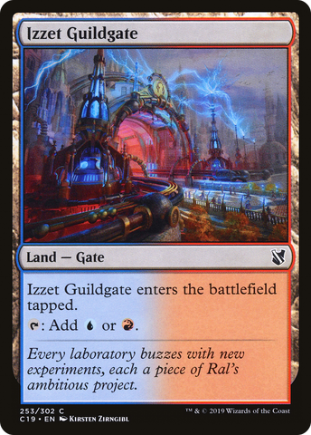 Izzet Guildgate [Commander 2019]