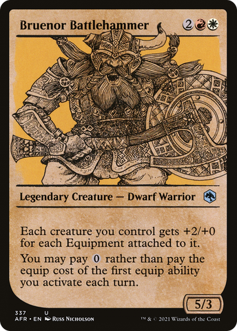 Bruenor Battlehammer (Showcase) [Dungeons & Dragons: Adventures in the Forgotten Realms]