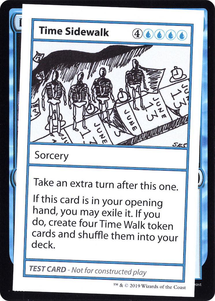 Time Sidewalk (2021 Edition) [Mystery Booster Playtest Cards]