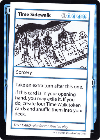 Time Sidewalk (2021 Edition) [Mystery Booster Playtest Cards]