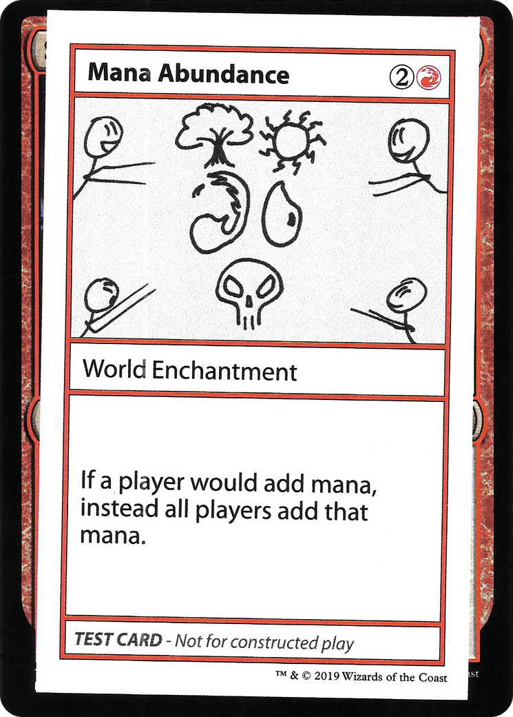 Mana Abundance (2021 Edition) [Mystery Booster Playtest Cards]