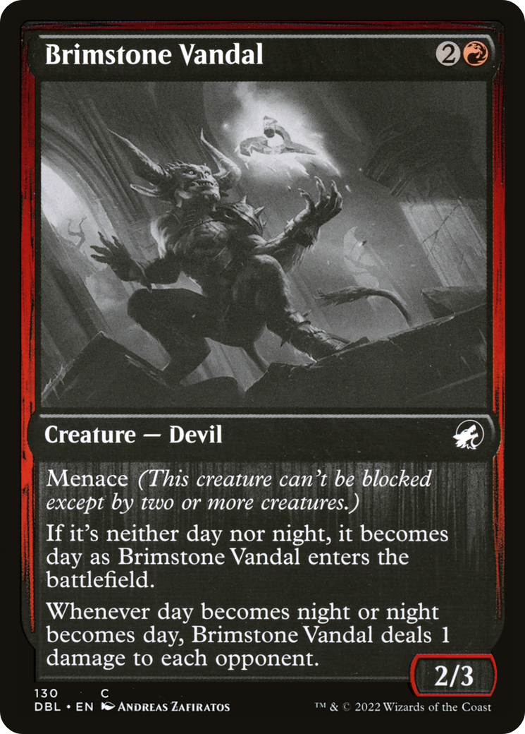 Brimstone Vandal [Innistrad: Double Feature]