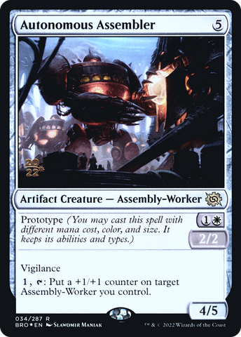 Autonomous Assembler [The Brothers' War: Prerelease Promos]
