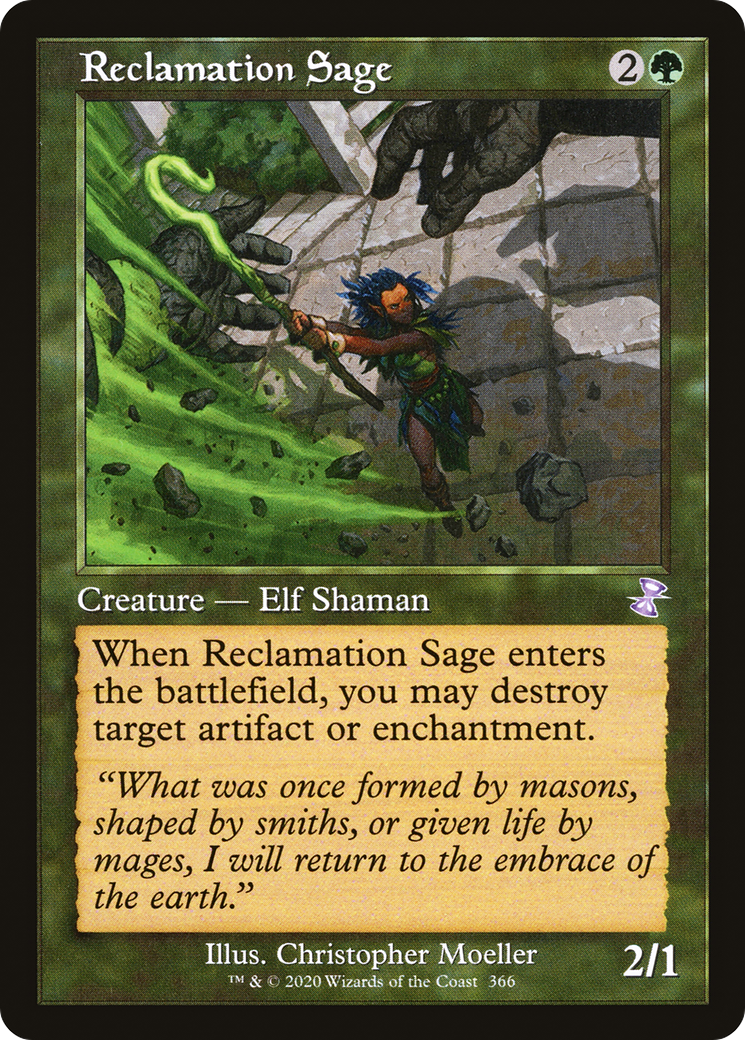 Reclamation Sage (Timeshifted) [Time Spiral Remastered]