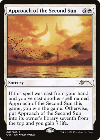 Approach of the Second Sun [Pioneer Challenger Decks 2021]