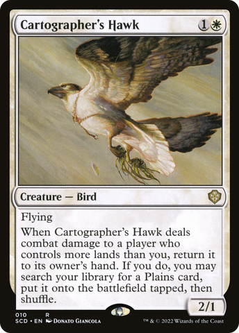 Cartographer's Hawk [Starter Commander Decks]