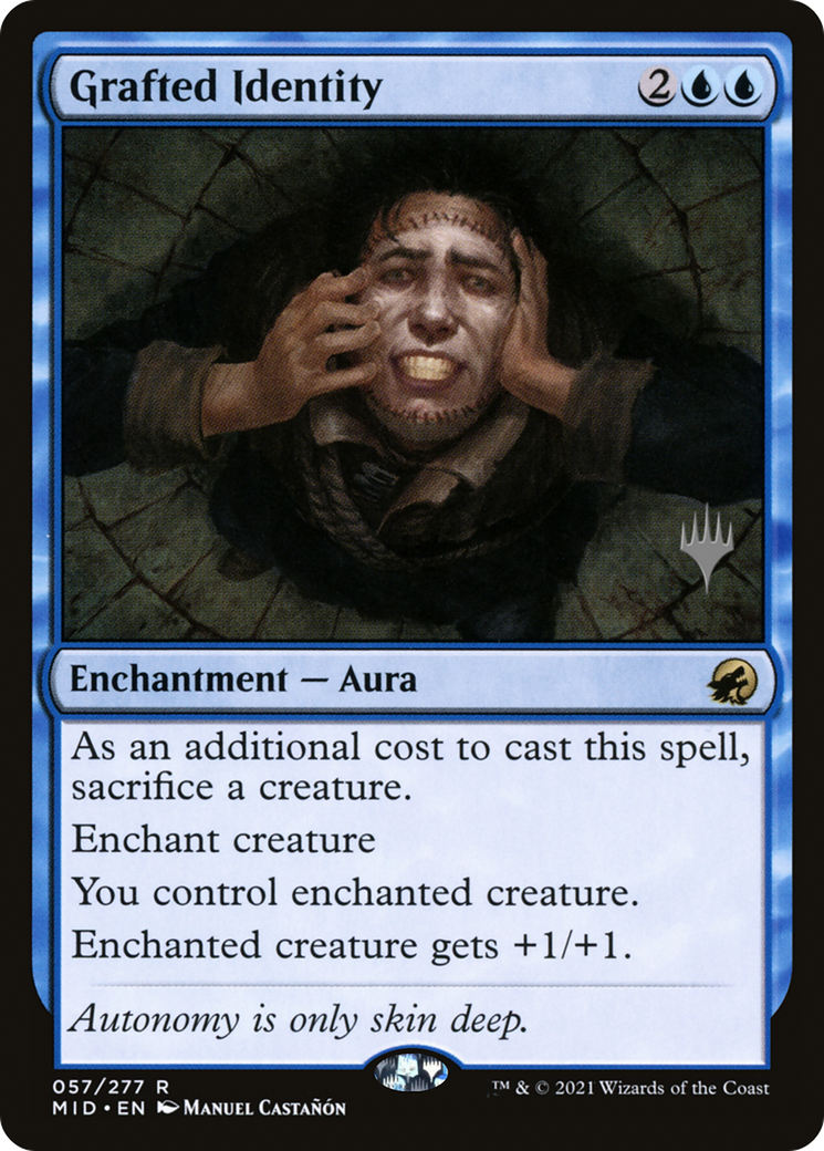 Grafted Identity (Promo Pack) [Innistrad: Midnight Hunt Promos]