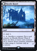 Hostile Hostel // Creeping Inn [Innistrad: Midnight Hunt Prerelease Promos]