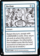 Do-Over [Mystery Booster Playtest Cards]