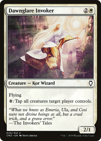 Dawnglare Invoker [Commander Anthology Volume II]