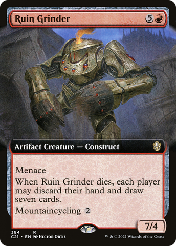Ruin Grinder (Extended) [Commander 2021]