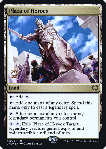 Plaza of Heroes [Dominaria United Prerelease Promos]
