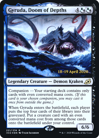 Gyruda, Doom of Depths  [Ikoria: Lair of Behemoths Prerelease Promos]