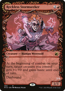 Reckless Stormseeker // Storm-Charged Slasher (Showcase Equinox) [Innistrad: Midnight Hunt]