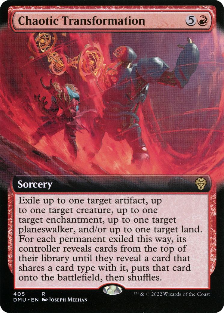 Chaotic Transformation (Extended Art) [Dominaria United]