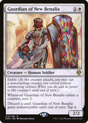 Guardian of New Benalia (Promo Pack) [Dominaria United Promos]