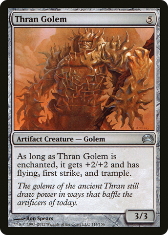 Thran Golem [Planechase 2012]