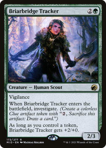 Briarbridge Tracker (Promo Pack) [Innistrad: Midnight Hunt Promos]