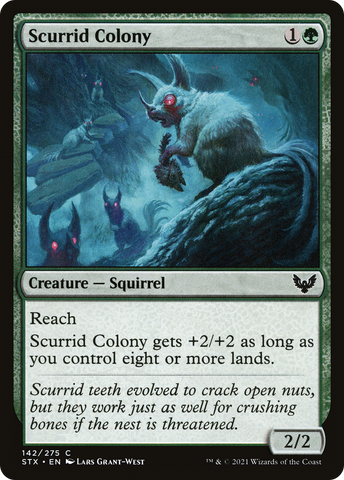 Scurrid Colony [Strixhaven: School of Mages]