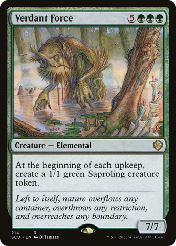 Verdant Force [Starter Commander Decks]