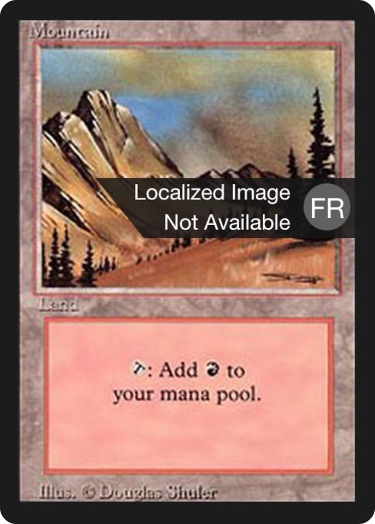 Mountain (C) [Revised Edition (Foreign Black Border)]